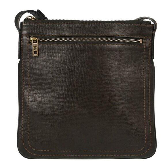 Louis Vuitton Brown Utah Pochette Shawnee Crossbody Bag M93452 CT2140 XX91483 - Picture 1 of 9